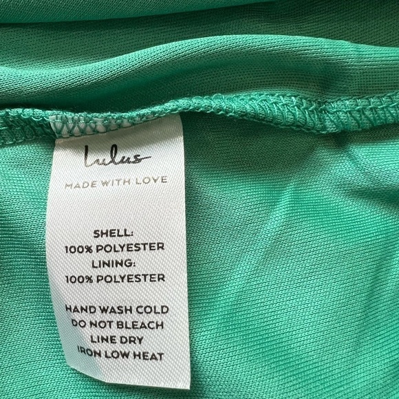 NWT Lulus Best Wishes Women's Dress Tulip Teal Green Size Medium - Picture 6 of 10